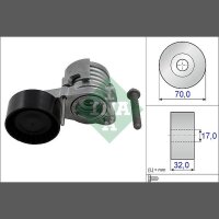 Schaeffler INA 534 0432 10 Riemenspanner, Keilrippenriemen