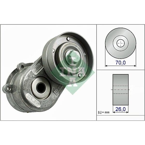 Schaeffler INA 534 0448 10 Riemenspanner, Keilrippenriemen