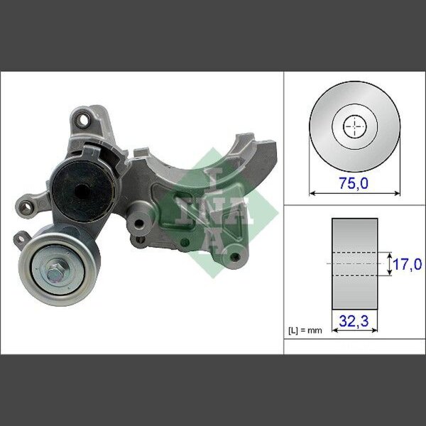 Schaeffler INA 534 0452 10 Riemenspanner, Keilrippenriemen