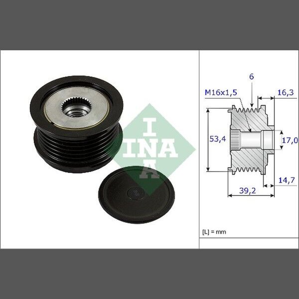 Schaeffler INA 535 0236 10 Generatorfreilauf