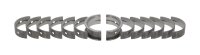 GLYCO H023/7 STD Kurbelwellenlagerschale