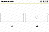 GLYCO 01-3584 STD Pleuellagerschale