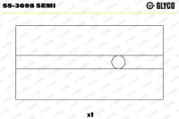 GLYCO 55-3698 SEMI Lagerbuchse, Pleuel