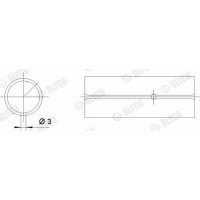 GLYCO 55-3698 SEMI Lagerbuchse, Pleuel