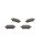 BOSCH 0 986 494 338 Bremsbelagsatz, Scheibenbremse
