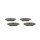 BOSCH 0 986 494 198 Bremsbelagsatz, Scheibenbremse