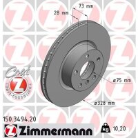 ZIMMERMANN 150.3494.20 Bremsscheibe