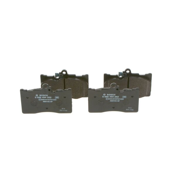 BOSCH 0 986 494 252 Bremsbelagsatz, Scheibenbremse