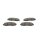 BOSCH 0 986 494 152 Bremsbelagsatz, Scheibenbremse