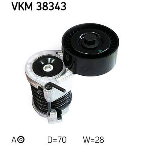 SKF VKM 38343 Riemenspanner, Keilrippenriemen