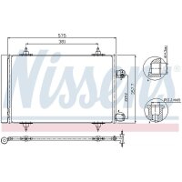 NISSENS 940239 Kondensator, Klimaanlage