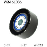 SKF VKM 61086 Umlenk-/Führungsrolle, Keilrippenriemen
