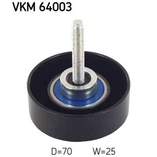 SKF VKM 64003 Umlenk-/Führungsrolle, Keilrippenriemen