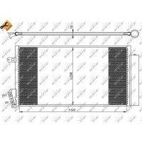 NRF 35940 Kondensator, Klimaanlage