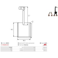 AS-PL SB5013 Kohlebürste, Starter