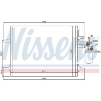 NISSENS 940159 Kondensator, Klimaanlage