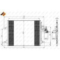 NRF 35930 Kondensator, Klimaanlage