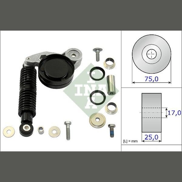 Schaeffler INA 533 0118 10 Reparatursatz, Spannarm (Keilrippenriemen)
