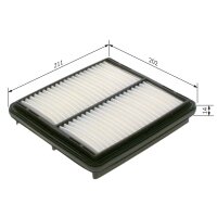 BOSCH 1 457 433 963 Luftfilter