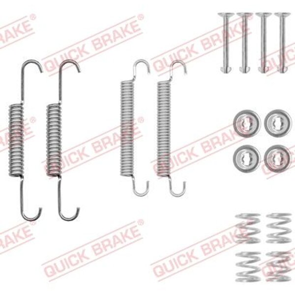 QUICK BRAKE 105-0020 Zubehörsatz, Feststellbremsbacken