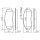 BOSCH 0 986 494 498 Bremsbelagsatz, Scheibenbremse