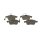 BOSCH 0 986 494 465 Bremsbelagsatz, Scheibenbremse