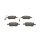 BOSCH 0 986 494 465 Bremsbelagsatz, Scheibenbremse