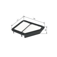 BOSCH F 026 400 132 Luftfilter