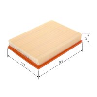 BOSCH 1 457 429 987 Luftfilter