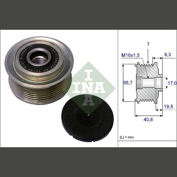 Schaeffler INA 535 0079 10 Generatorfreilauf