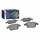 BOSCH 0 986 494 246 Bremsbelagsatz, Scheibenbremse