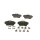 BOSCH 0 986 494 192 Bremsbelagsatz, Scheibenbremse