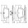 BOSCH 0 986 494 256 Bremsbelagsatz, Scheibenbremse