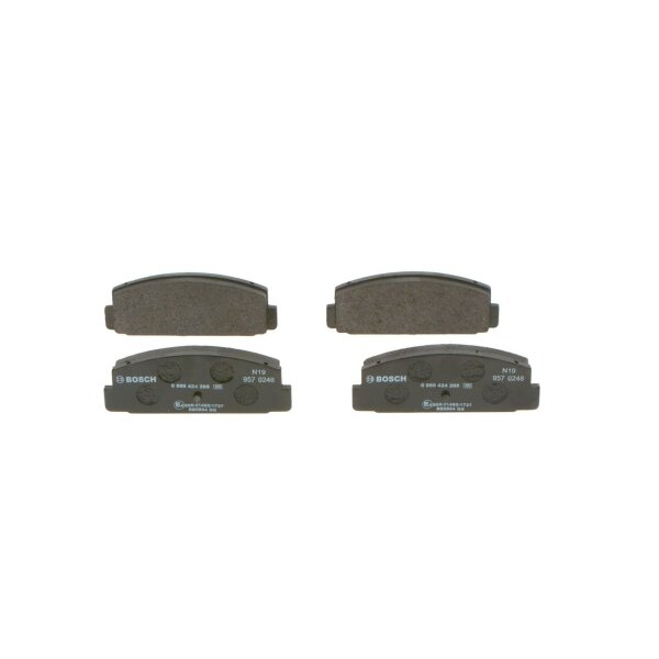 BOSCH 0 986 424 295 Bremsbelagsatz, Scheibenbremse
