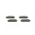 BOSCH 0 986 424 295 Bremsbelagsatz, Scheibenbremse