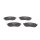 BOSCH 0 986 494 295 Bremsbelagsatz, Scheibenbremse