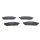 BOSCH 0 986 494 268 Bremsbelagsatz, Scheibenbremse