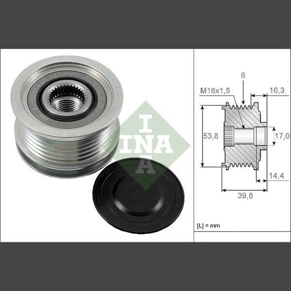 Schaeffler INA 535 0170 10 Generatorfreilauf