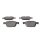 BOSCH 0 986 494 305 Bremsbelagsatz, Scheibenbremse