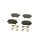 BOSCH 0 986 494 160 Bremsbelagsatz, Scheibenbremse