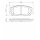 BOSCH 0 986 494 218 Bremsbelagsatz, Scheibenbremse