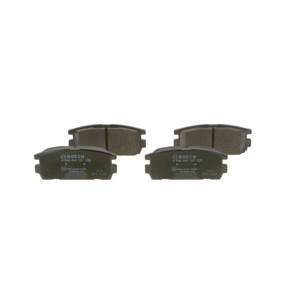 BOSCH 0 986 494 137 Bremsbelagsatz, Scheibenbremse