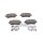 BOSCH 0 986 494 384 Bremsbelagsatz, Scheibenbremse