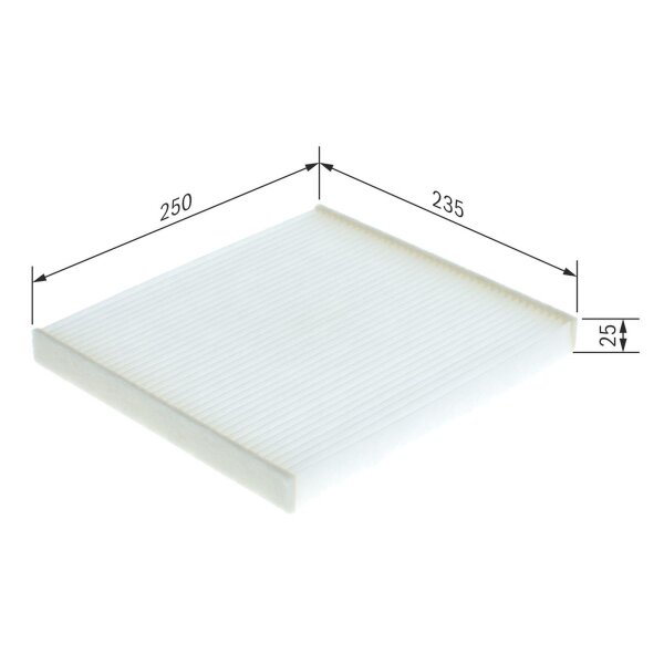 BOSCH 1 987 432 065 Filter, Innenraumluft