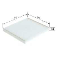 BOSCH 1 987 432 065 Filter, Innenraumluft