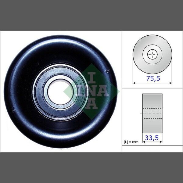 Schaeffler INA 531 0827 10 Spannrolle, Keilrippenriemen