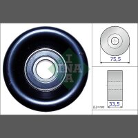 Schaeffler INA 531 0827 10 Spannrolle, Keilrippenriemen