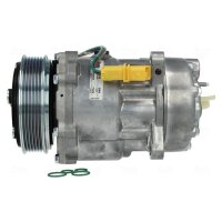 Klimakompressor NISSENS 89032 Keilrippenriemen SD7V16 - 1 Stück