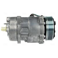 Klimakompressor NISSENS 89032 Keilrippenriemen SD7V16 - 1 Stück