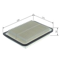 BOSCH F 026 400 114 Luftfilter